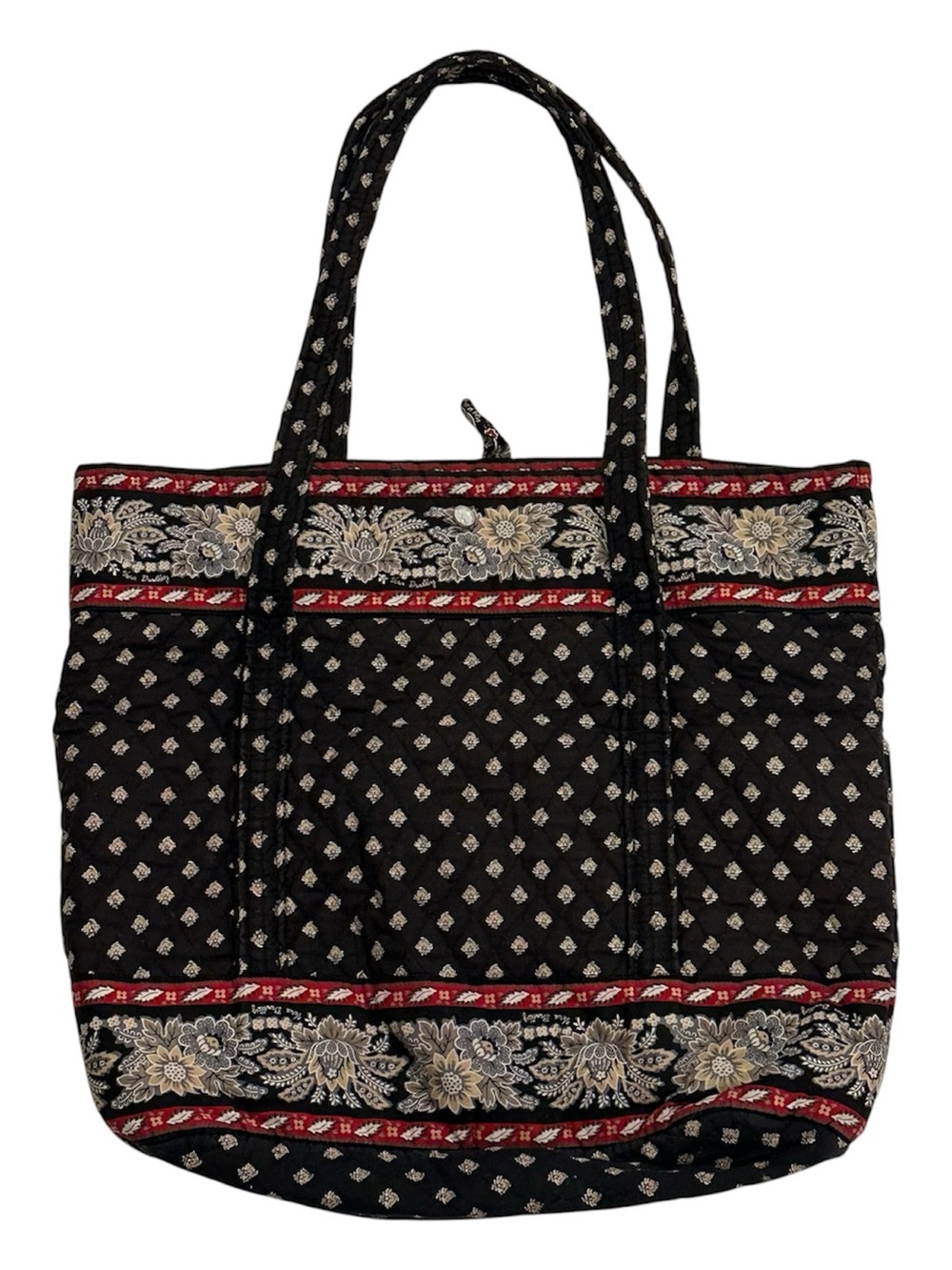 Vera Bradley Quilted Cotton Tote Bag